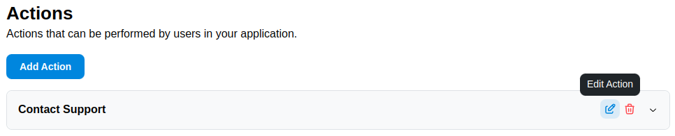 Saved Action