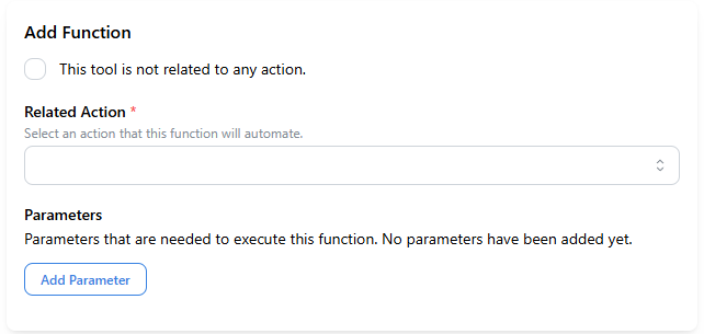 Add Function Form