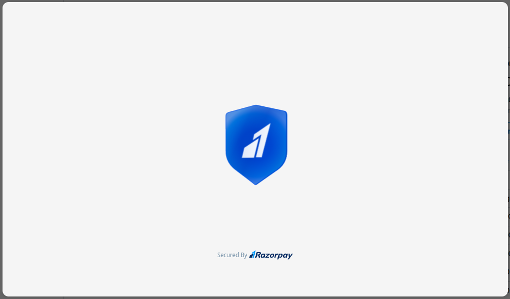 Navigable AI Billing Page Razorpay Popup